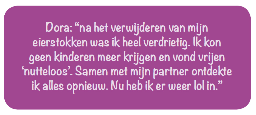 Dora eierstok verwijdering